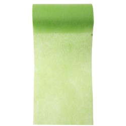 RUBAN DECO NON TISSE VERT ANIS 10 CM X 10 M