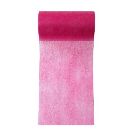 RUBAN DECO NON TISSE FUSCHIA 10 CM X 10 M