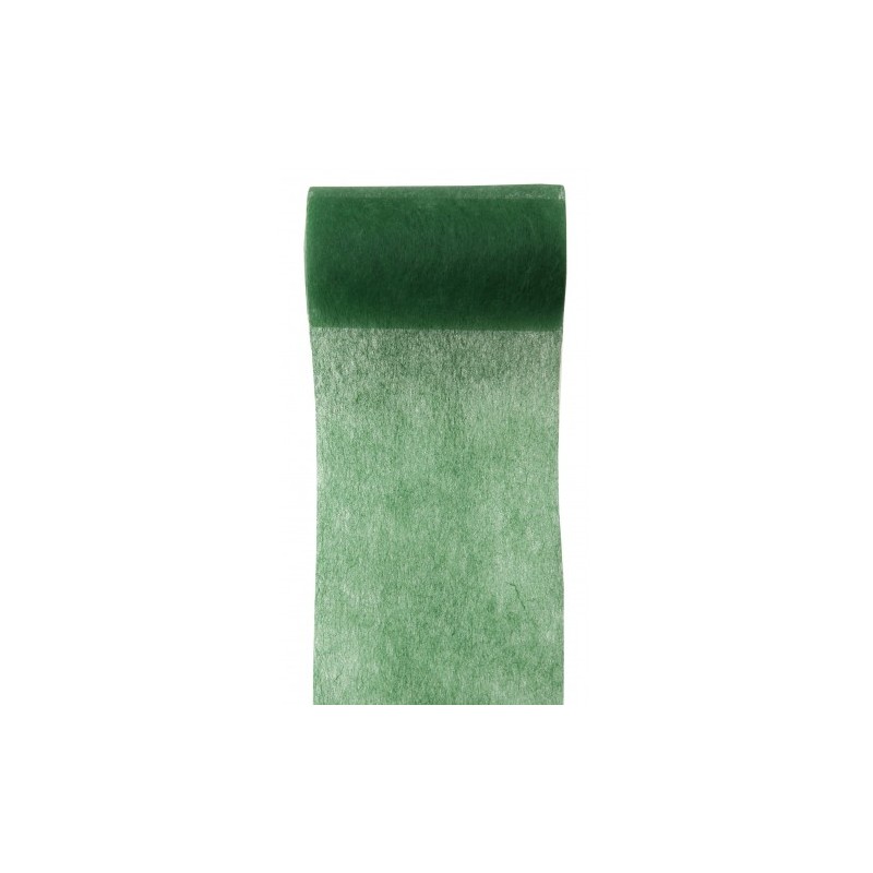 RUBAN DECO NON TISSE VERT SAPIN 10 CM X 10 M