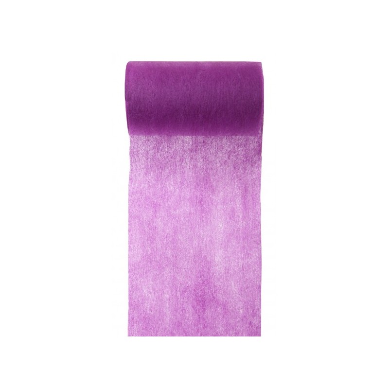 RUBAN DECO NON TISSE VIOLET 10 CM X 10 M