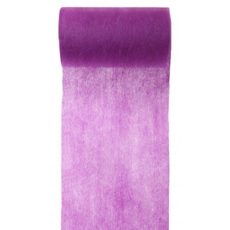 RUBAN DECO NON TISSE VIOLET 10 CM X 10 M