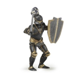 FIGURINE CHEVALIER NOIR EN ARMURE