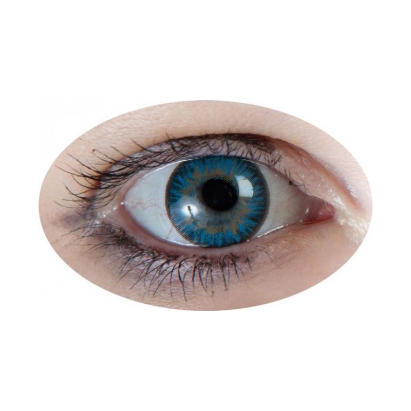 LENTILLES IRIS BLEUE 1 AN