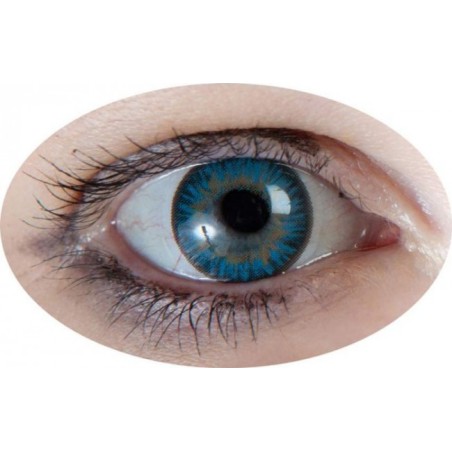 LENTILLES IRIS BLEUE 1 AN