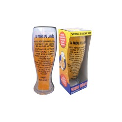 VERRE A BIERE XXL PRIERE DE LA BIERE  1.5 L