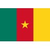 DRAPEAU EN TISSUS CAMEROUN 90 X 150 CM