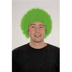 PERRUQUE POP FRISEE VERTE