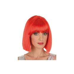 PERRUQUE CRAZY CARRE ROUGE