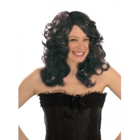 PERRUQUE GLAMOUR NOIRE