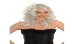 PERRUQUE GLAMOUR GRISE