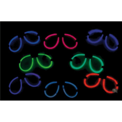 LUNETTES FLUO GLOW STICK COULEURS ASSORTIES