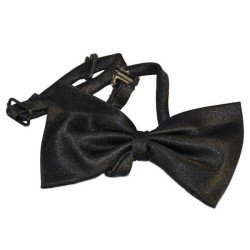 NOEUD PAPILLON SATINE NOIR