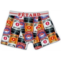 BOXER  HOMME HUMORISTIQUE FETARD TAILLE S 