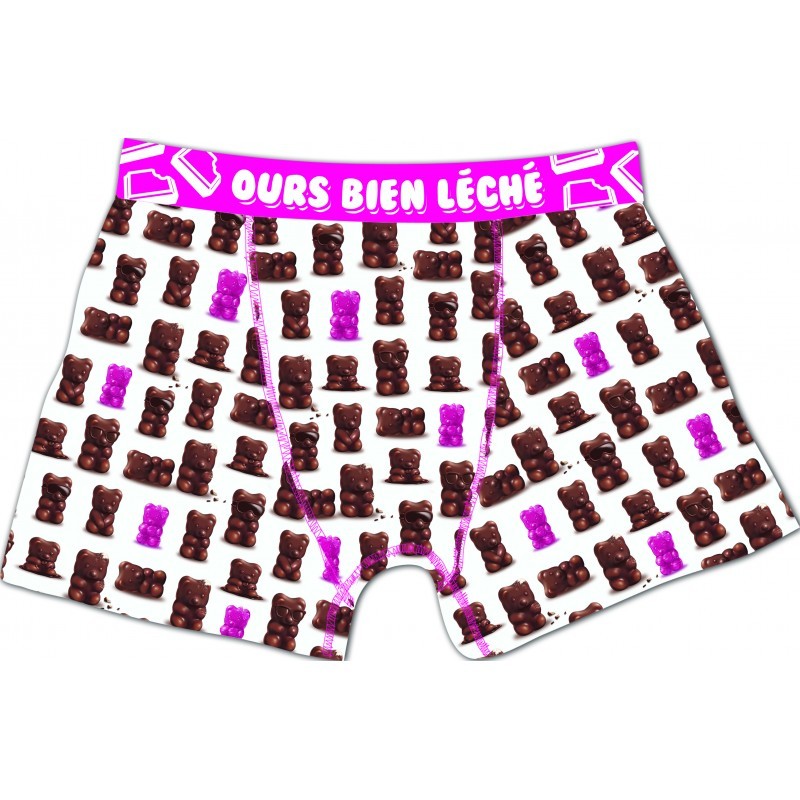 BOXER HOMME OURS BIEN LECHE TAILLE S 