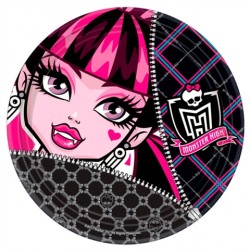 8 ASSIETTES MONSTER HIGH