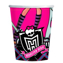 8 GOBELETS MONSTER HIGH