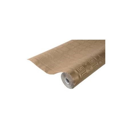 NAPPE DAMASSEE CUIVRE 6 METRES