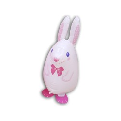 BALLON MARCHEUR AIRWALKER LAPIN BLANC