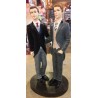 FIGURINE COUPLE DE MARIES GAYS HOMME