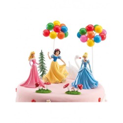 KIT DE DECORATIONS POUR GATEAU PRINCESSES DISNEY