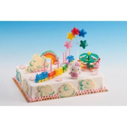 KIT DE DECORATION DE GATEAU HELLO KITTY