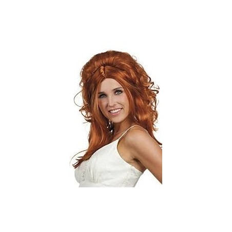 PERRUQUE LONGUE LILLY ROUSSE 