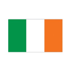 DRAPEAU IRLANDE EN TISSUS 90 X 150 CM