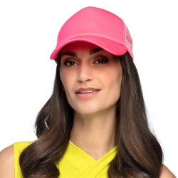 CASQUETTE FLUO ROSE FUCHSIA