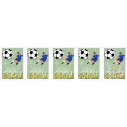 Guirlande Papier Footballeur 10 Fanions 5 M