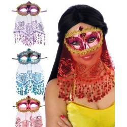 MASQUE LOUP VOILE ORIENTAL