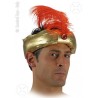 TURBAN OU COIFFE ALADIN OR PLUME 