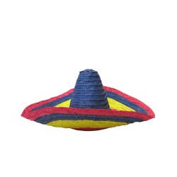 SOMBRERO MEXICAIN MULTICOLORE 50 CM