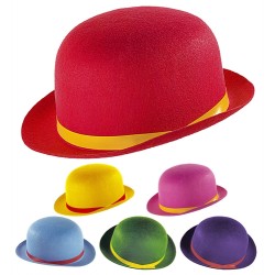 CHAPEAU DE CLOWN COULEURS ASSORTIES