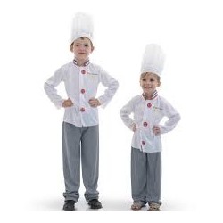 DEGUISEMENT CHEF CUISINIER TAILLE 8/10 ANS