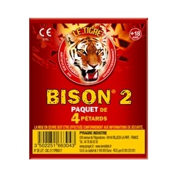 BISON 2 SACHET DE 4 PETARDS