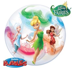 BALLONS BUBBLES FEE CLOCHETTE 56 CM