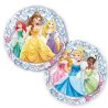 BALLON ROND TRANSPARENT IMPRIME PRINCESSES DISNEY 66 CM