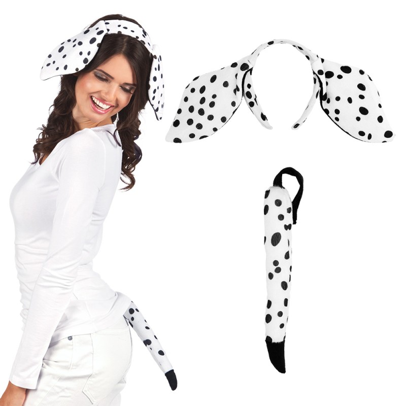 SET DALMATIEN (OREILLE ET QUEUE)