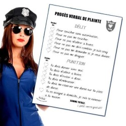 LIVRE POUR AMENDES POLICE