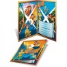 6 INVITATIONS HEROS DE DISNEY