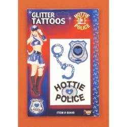 GLITTER TATOO POLICIERE