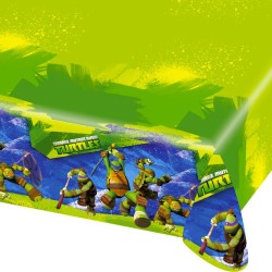 NAPPE PLASTIQUE  TORTUES NINJA 120 X 180 CM 