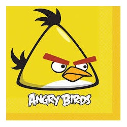 16 SERVIETTES ANGRY BIRDS