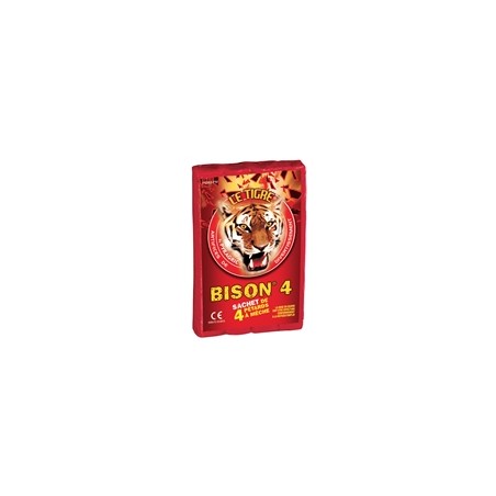 BISON 4 SACHET DE 4 PETARDS