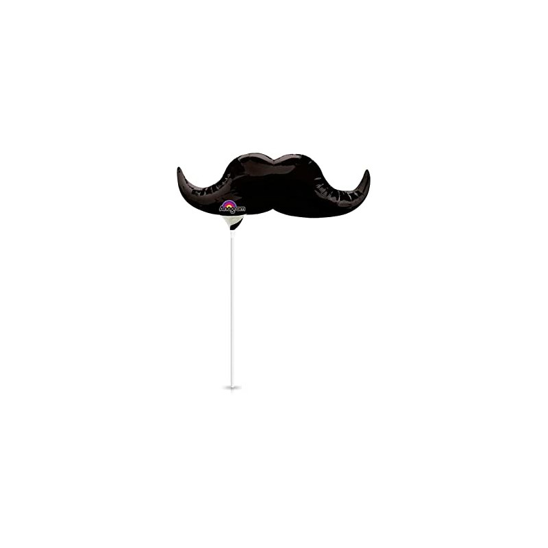 BALLON METALLIQUE MOUSTACHE  26 CM