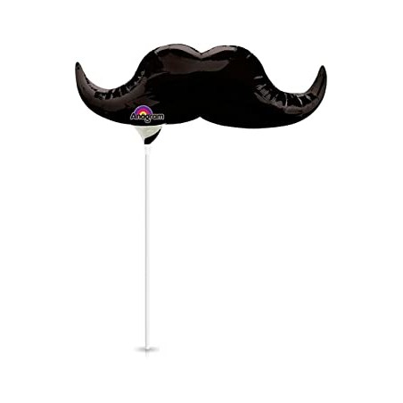 BALLON METALLIQUE MOUSTACHE  26 CM