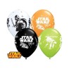 25 BALLONS LATEX QUALATEX  STAR WARS 11"