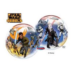 BALLON BUBBLES STAR WARS 56 CM