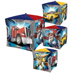 BALLON CUBEZ TRANSFORMERS 38 X 38 CM