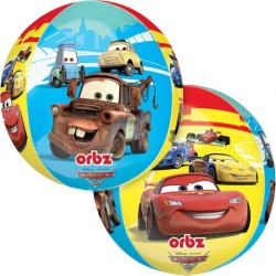 BALLONS METALLIQUE ORBZ CARS 38 X 40 CM 